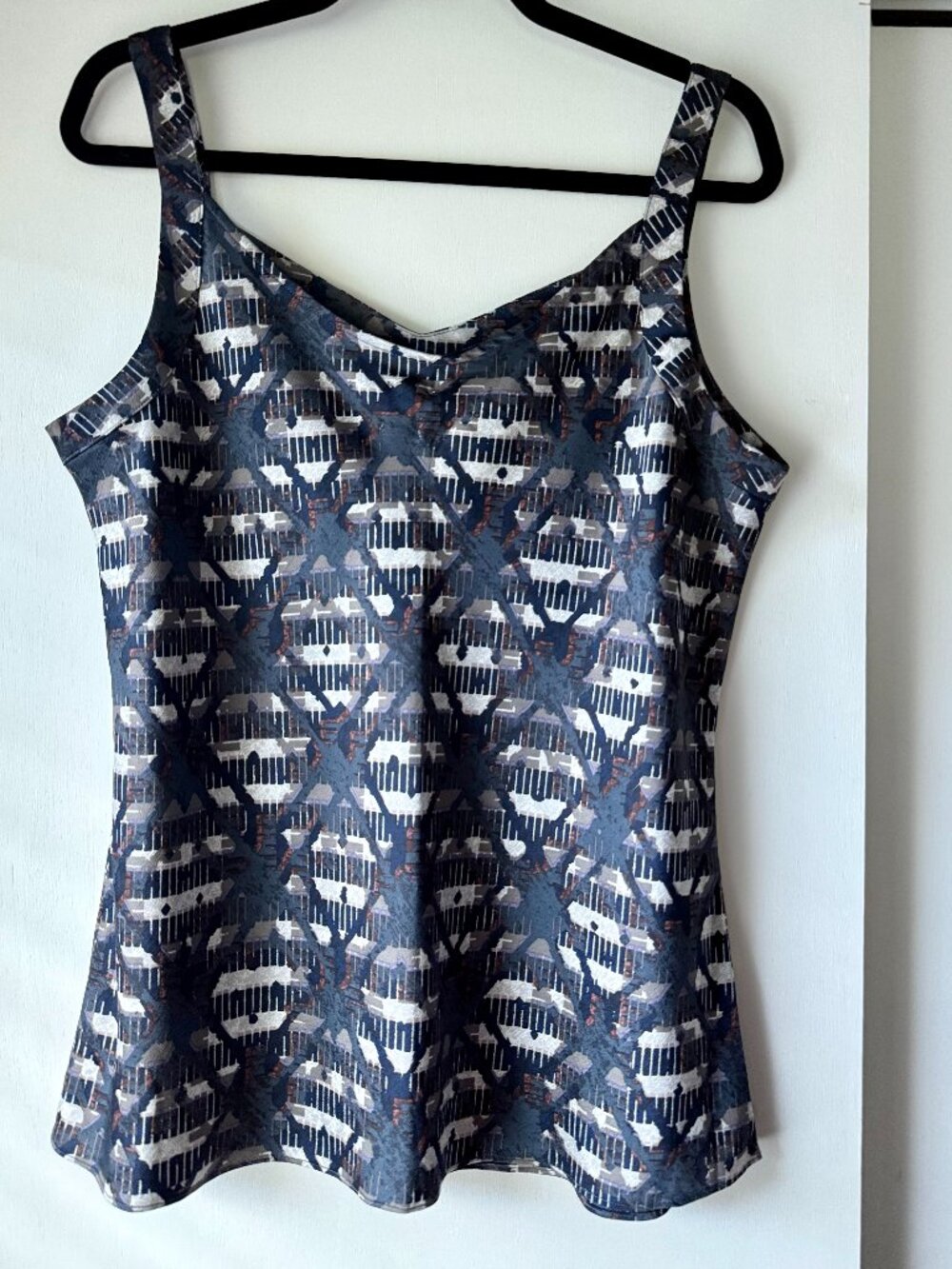 NIC+ZOE "Urban Plaid" camisole top - XL